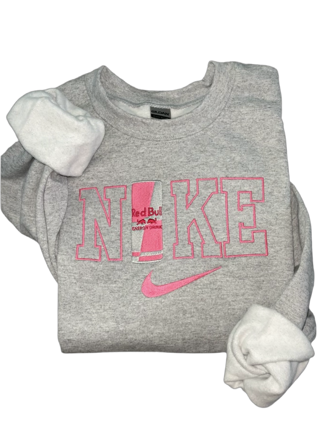 RB pink embroidered sweatshirt