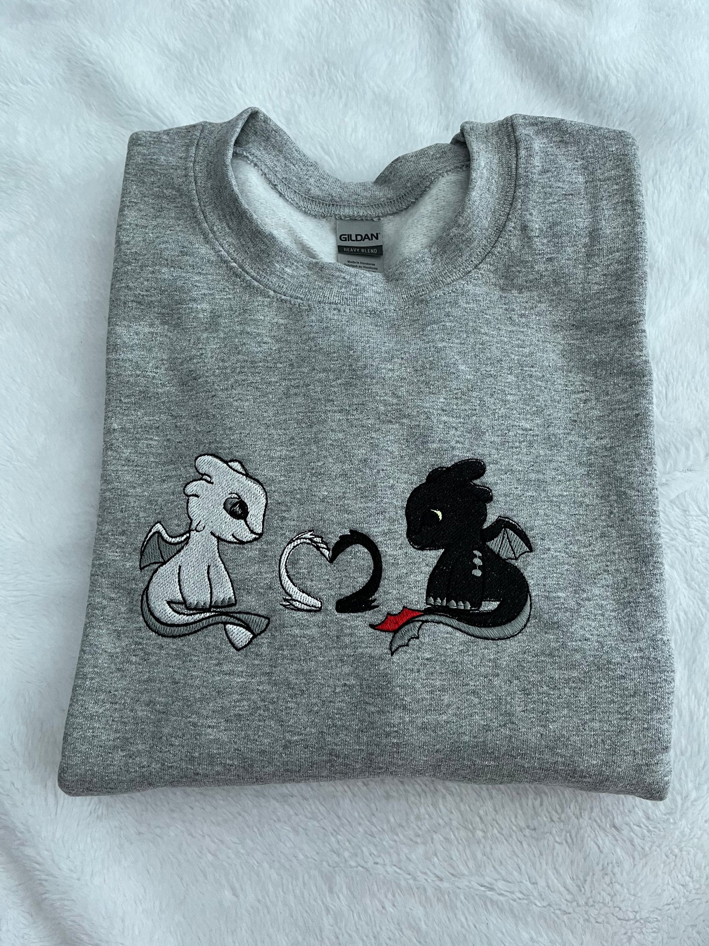 Toothless and Light Fury Sweatshirt