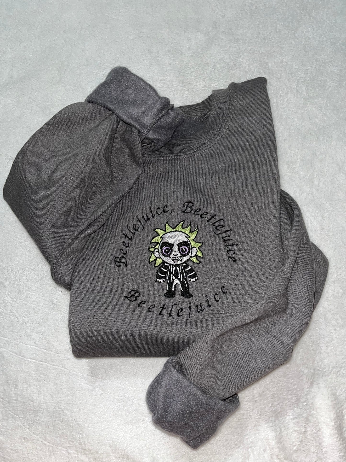 BJuice Embroidered Sweatshirt