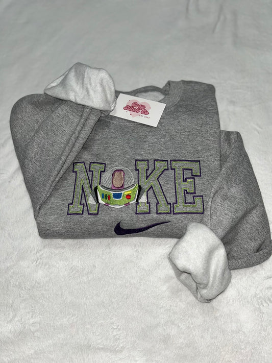 Buzz embroidered sweatshirt
