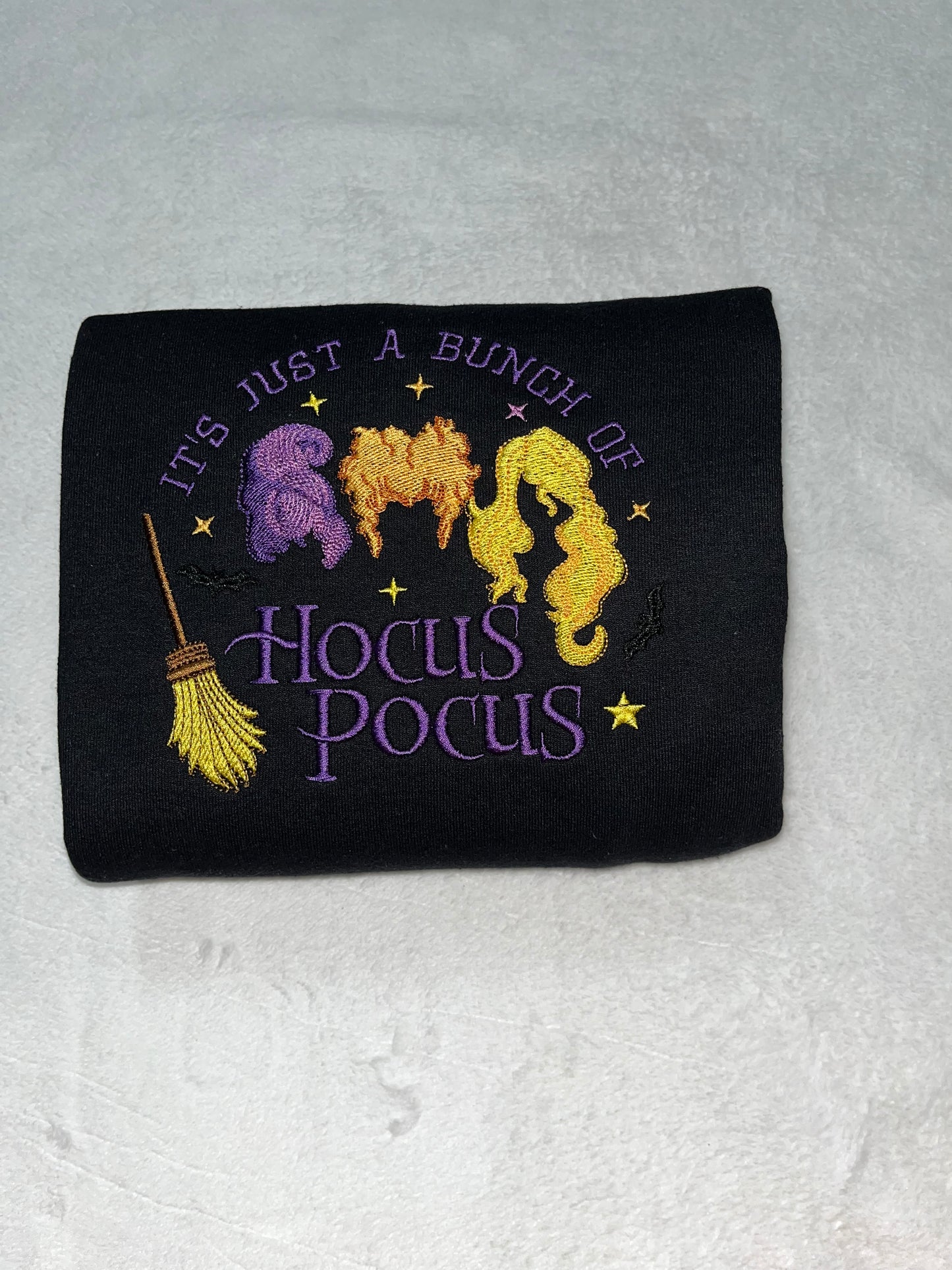 Witches Embroidered Sweatshirt