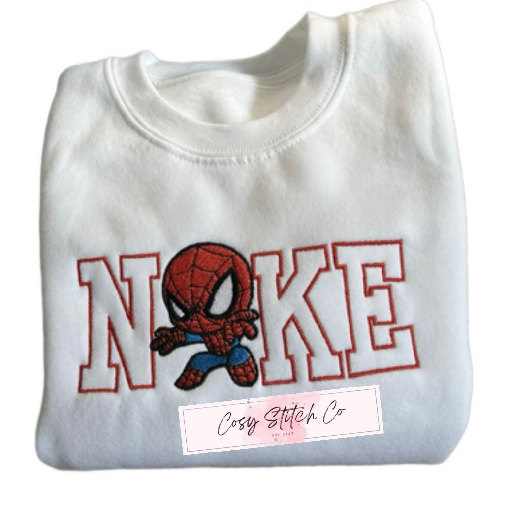 Spider Embroidered Sweatshirt (kids)